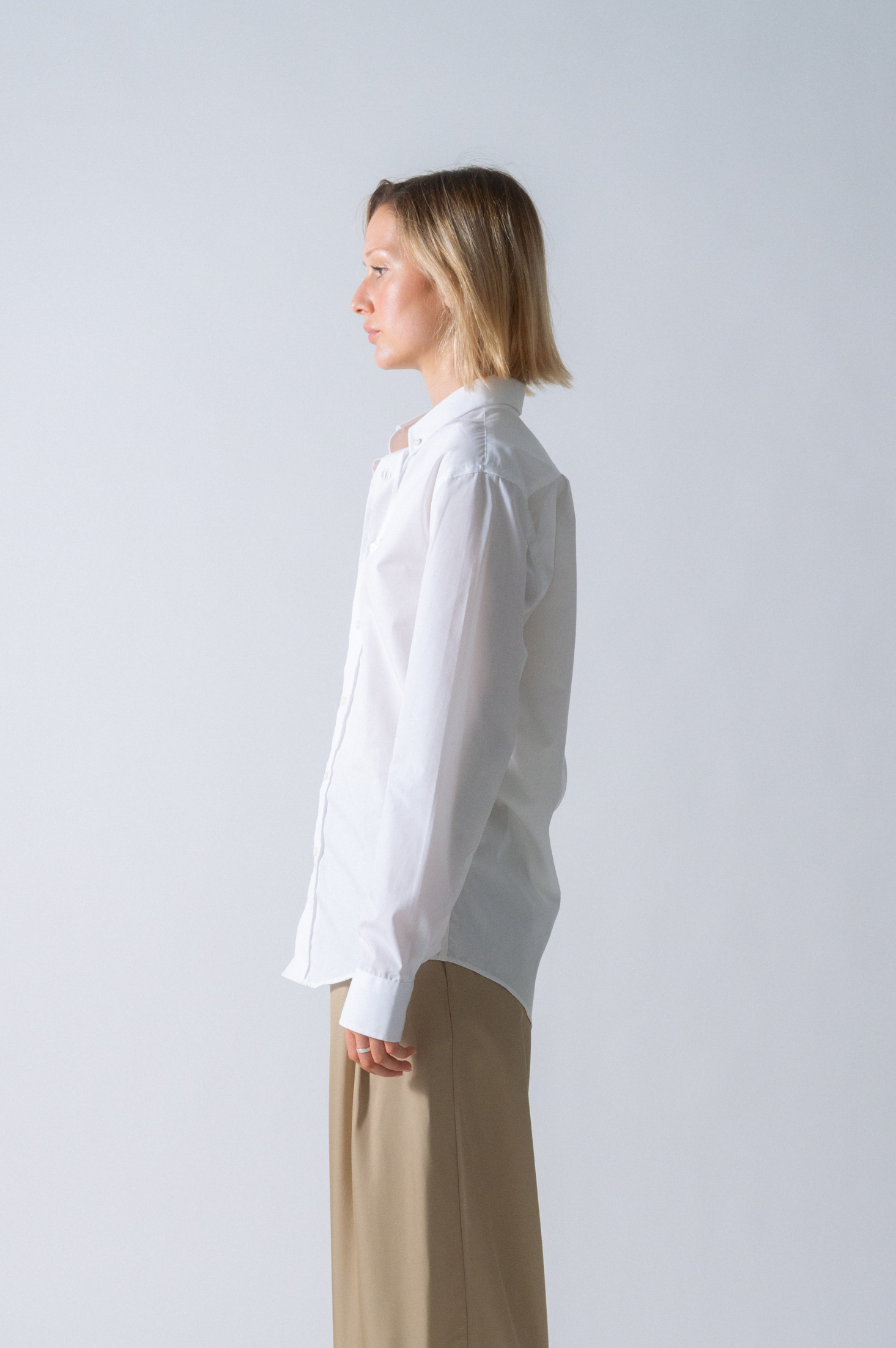 The Row Cotton Button-Up Shirt (Medium)