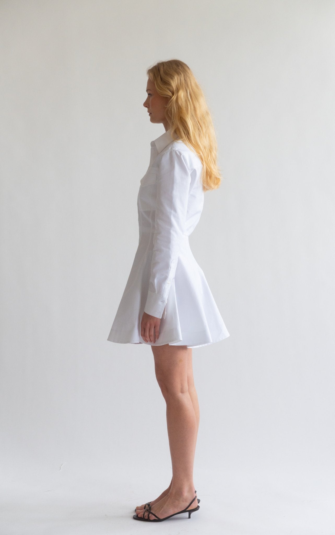 Bessette - Alaïa Skater Poplin Mini Shirt Dress (36 FR)