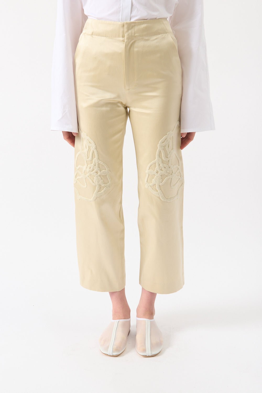 Bite Studios - Bite Studios Cheval Embroidery Pant (6 UK, 12 UK)