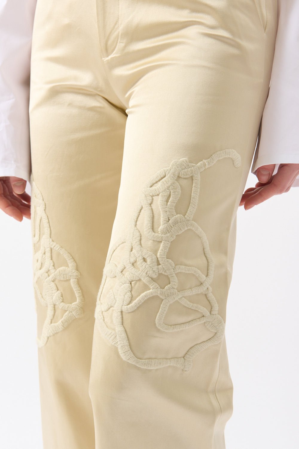 Bite Studios - Bite Studios Cheval Embroidery Pant (6 UK, 12 UK)