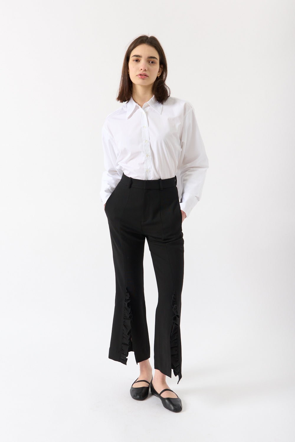 Bite Studios - Bite Studios Credo Frill Trouser (6 UK & 10 UK)