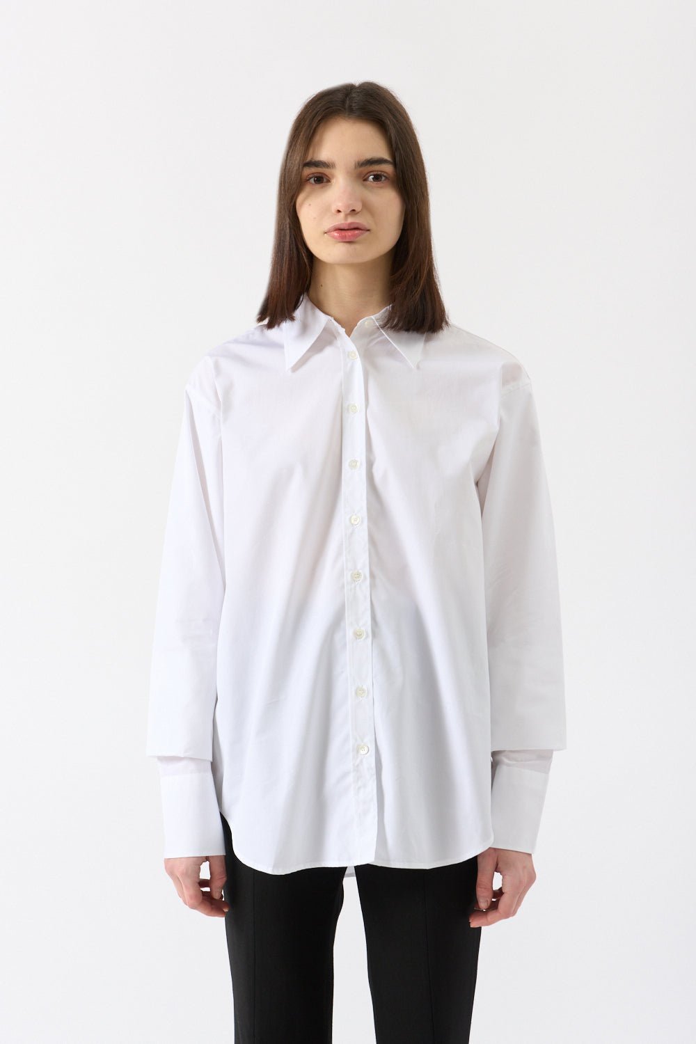 Bite Studios - Bite Studios Crinkled White Shirt (6 UK & 8 UK)