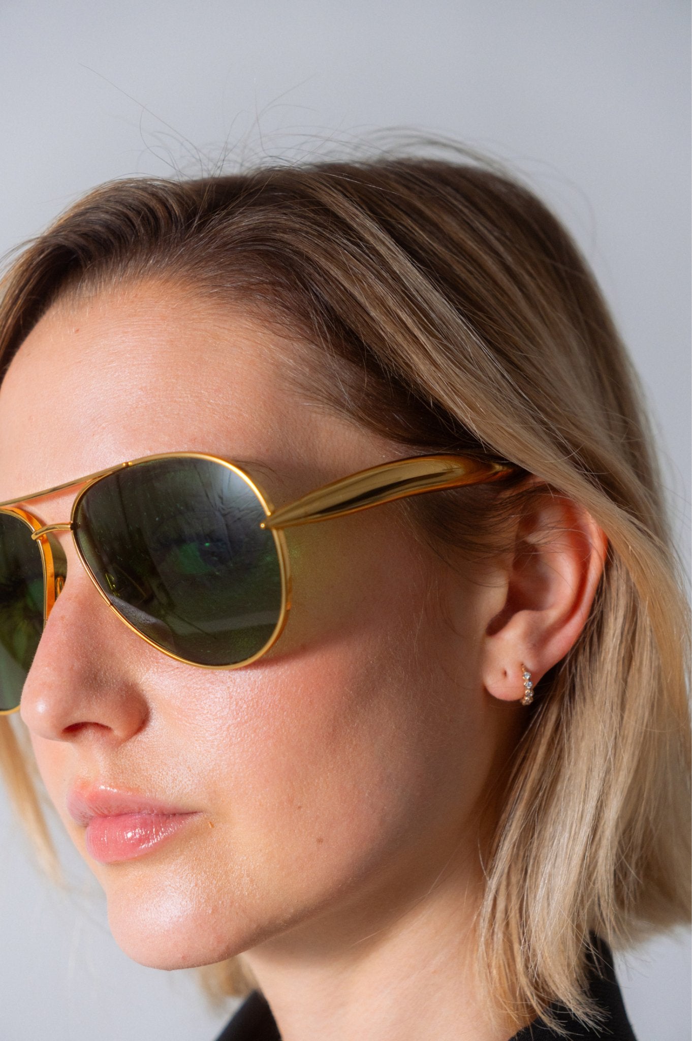 Bessette - Bottega Sardine Aviator Sunglasses