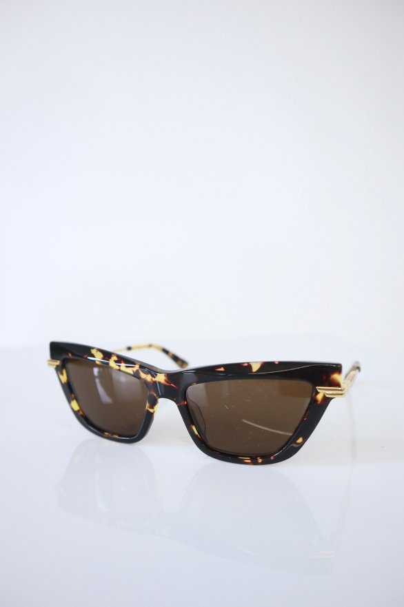 Bessette - Bottega Veneta Cat - Eye Tortoiseshell - Acetate Sunglasses