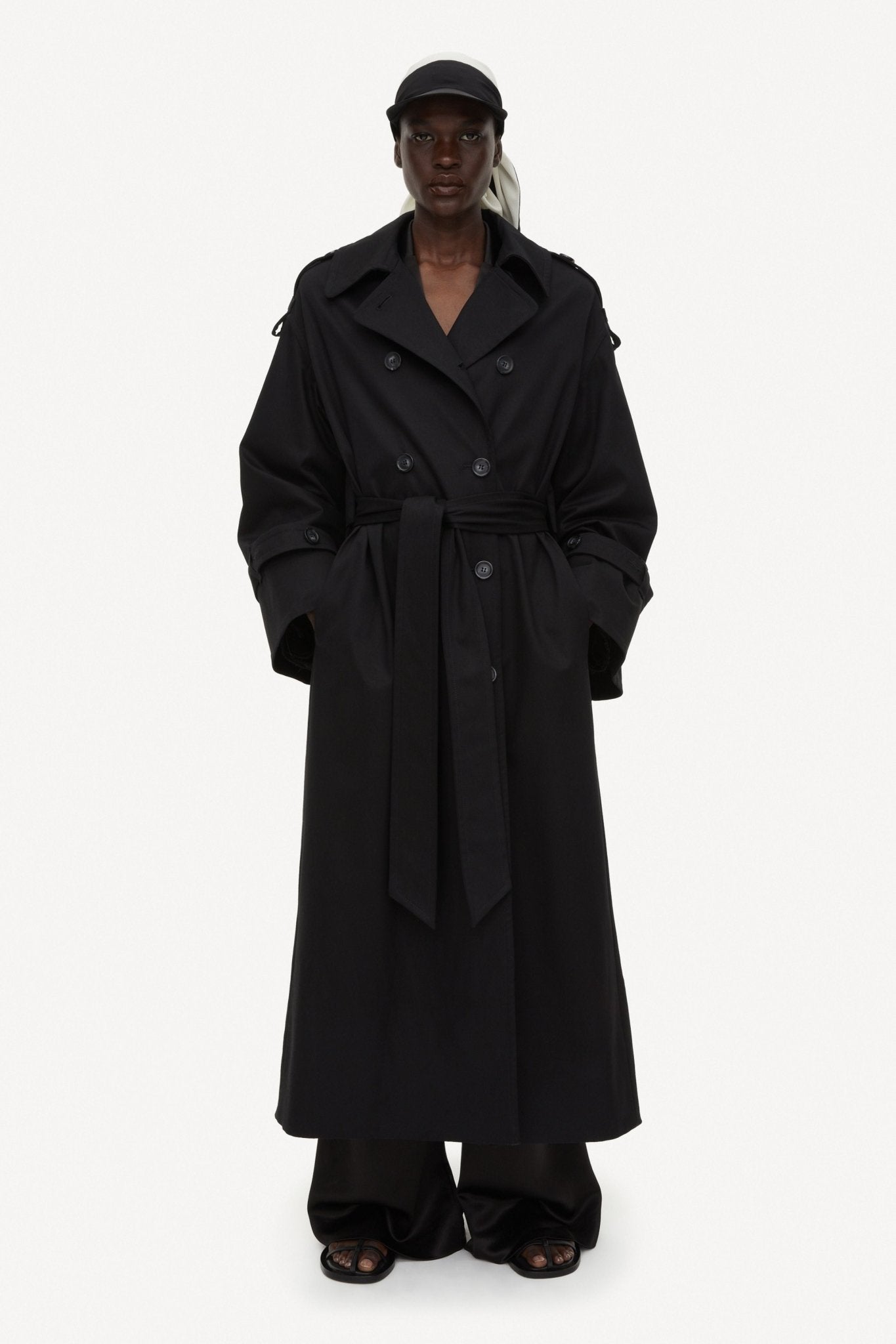 By Malene Birger - By Malene Birger Alanis Black TrenchCoat (32 DK)