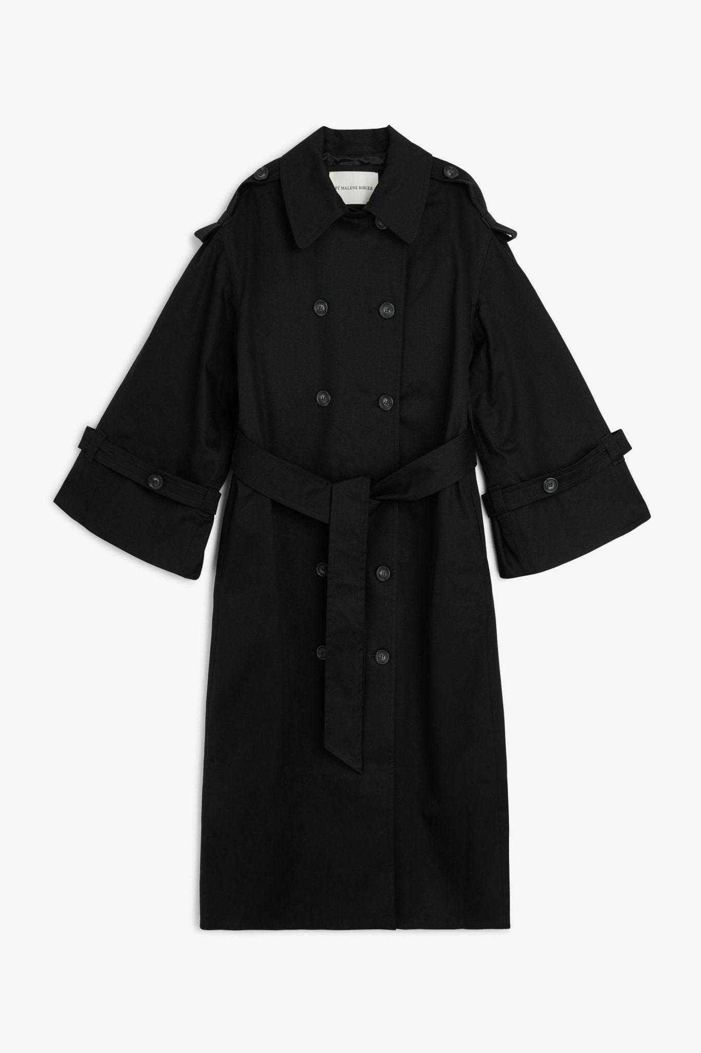 By Malene Birger - By Malene Birger Alanis Black TrenchCoat (32 DK)