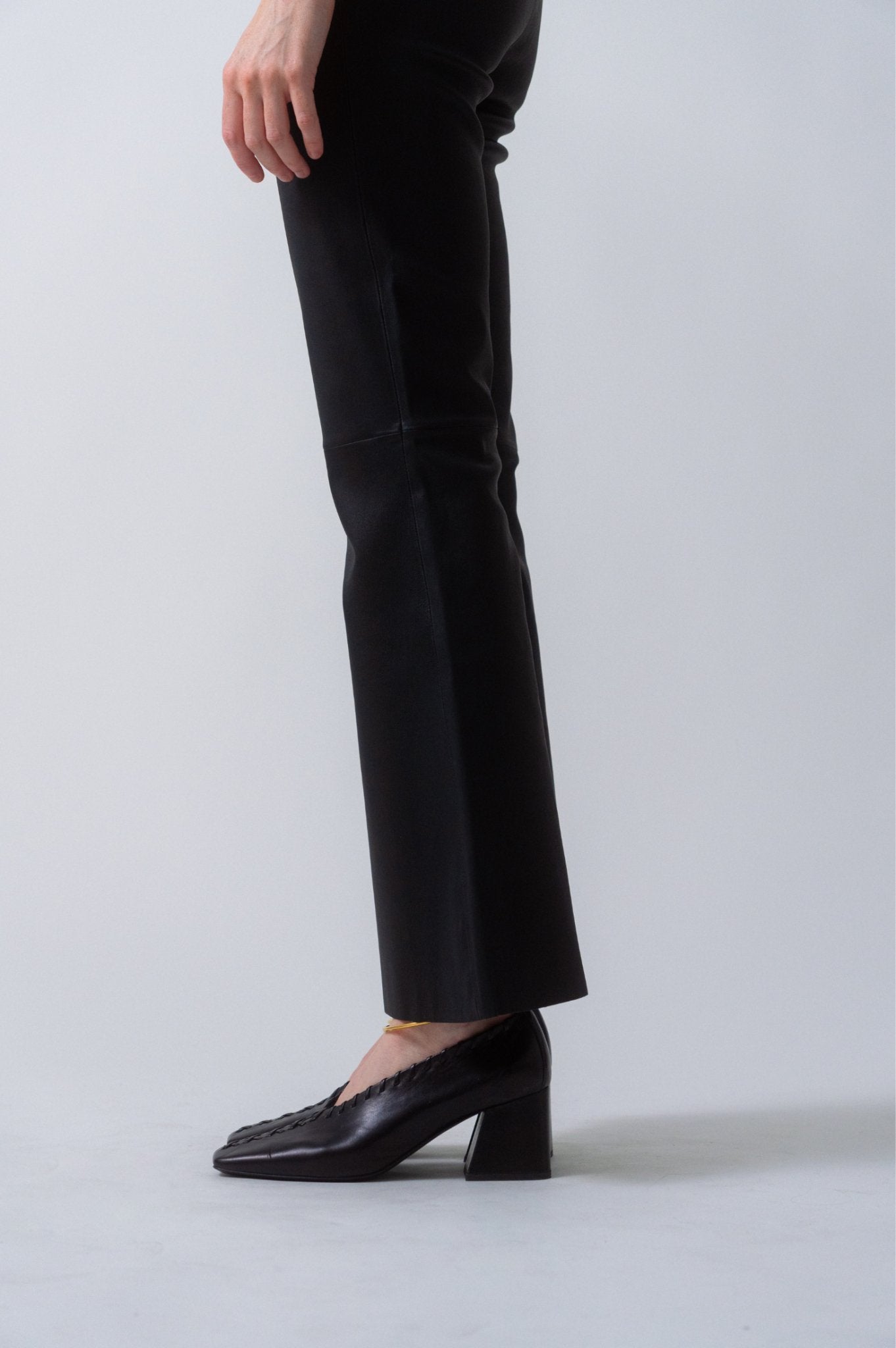 Bessette - By Malene Birger Evyline Cropped Leather Trousers (34, 36 & 38DK)