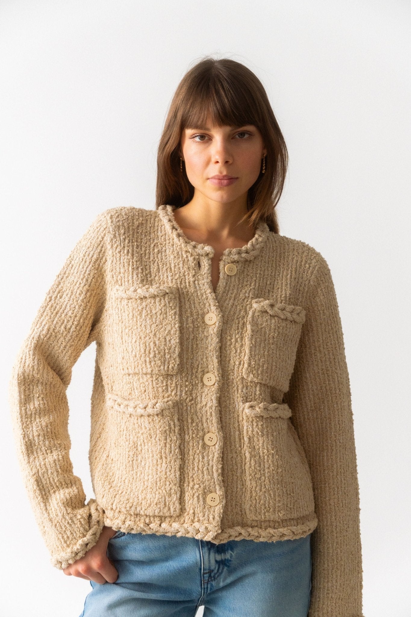 Bessette - By Malene Birger Mariko Cardigan (Small, Large & X - Large)