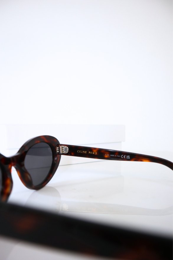 Bessette - Celine Runway Oval Cat Eye Sunglasses