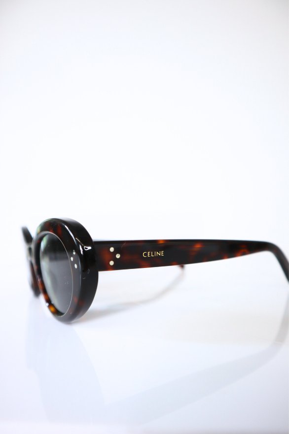 Bessette - Celine Runway Oval Cat Eye Sunglasses