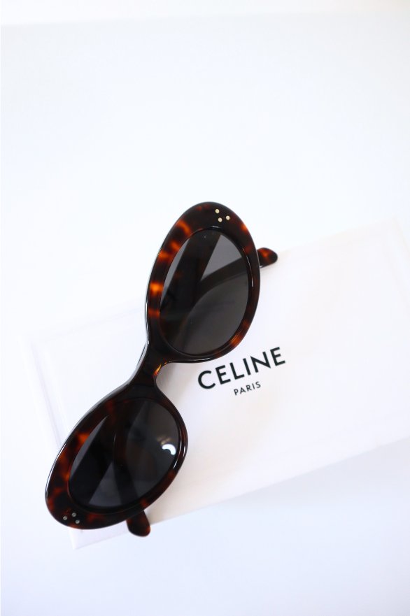 Bessette - Celine Runway Oval Cat Eye Sunglasses