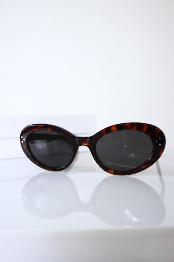 Bessette - Celine Runway Oval Cat Eye Sunglasses