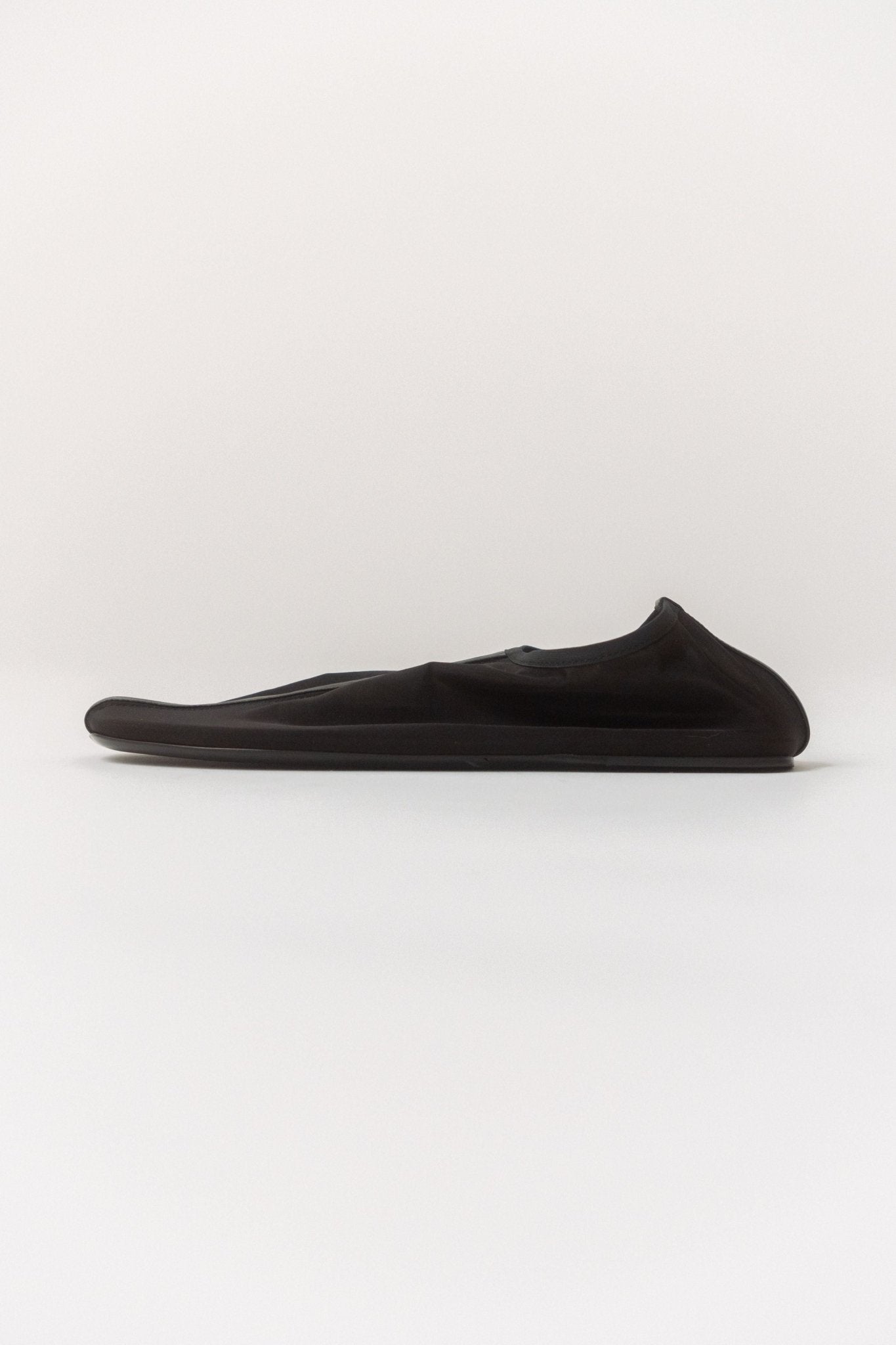 christopher esber - Christopher Esber Black Leather Trimmed Mesh Flat (37 EU, 38 EU, 39 EU & 40 EU)