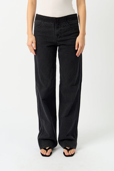 デニム・ジーパン CHRISTOPHER ESBER Women Denim Pants 412581 24025365 Black christopher-esber-deconstruct-