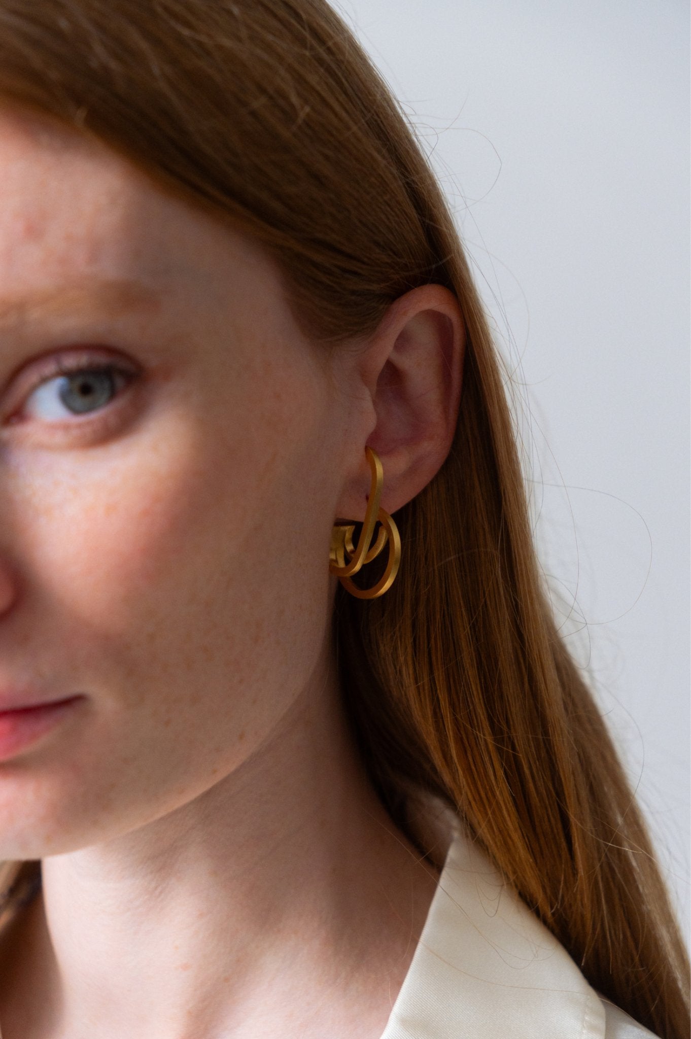 Bessette - Completed Works Marsh Earrings in Gold