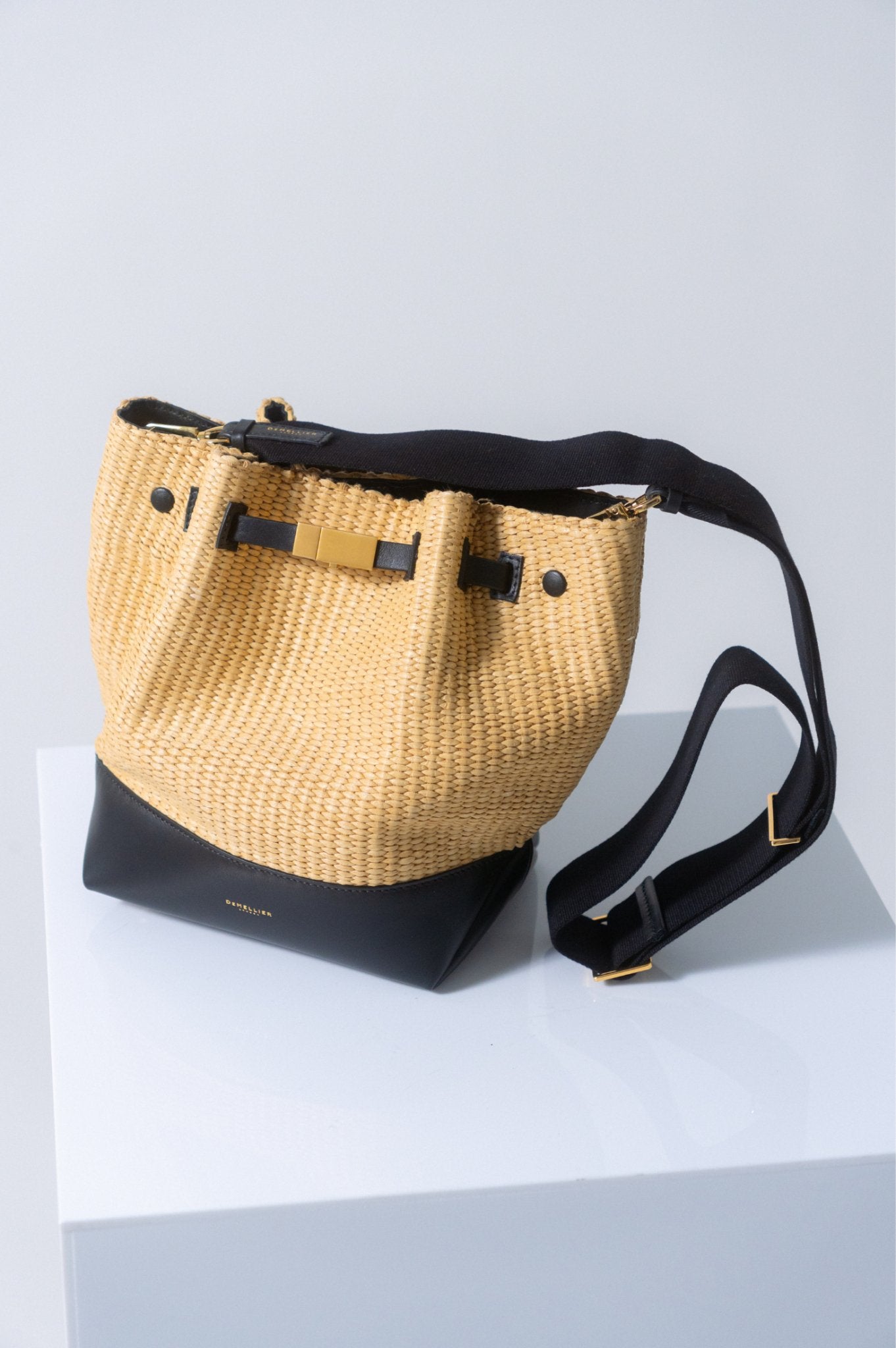 Bessette - DeMellier London 'New York Bucket Raffia Bag'