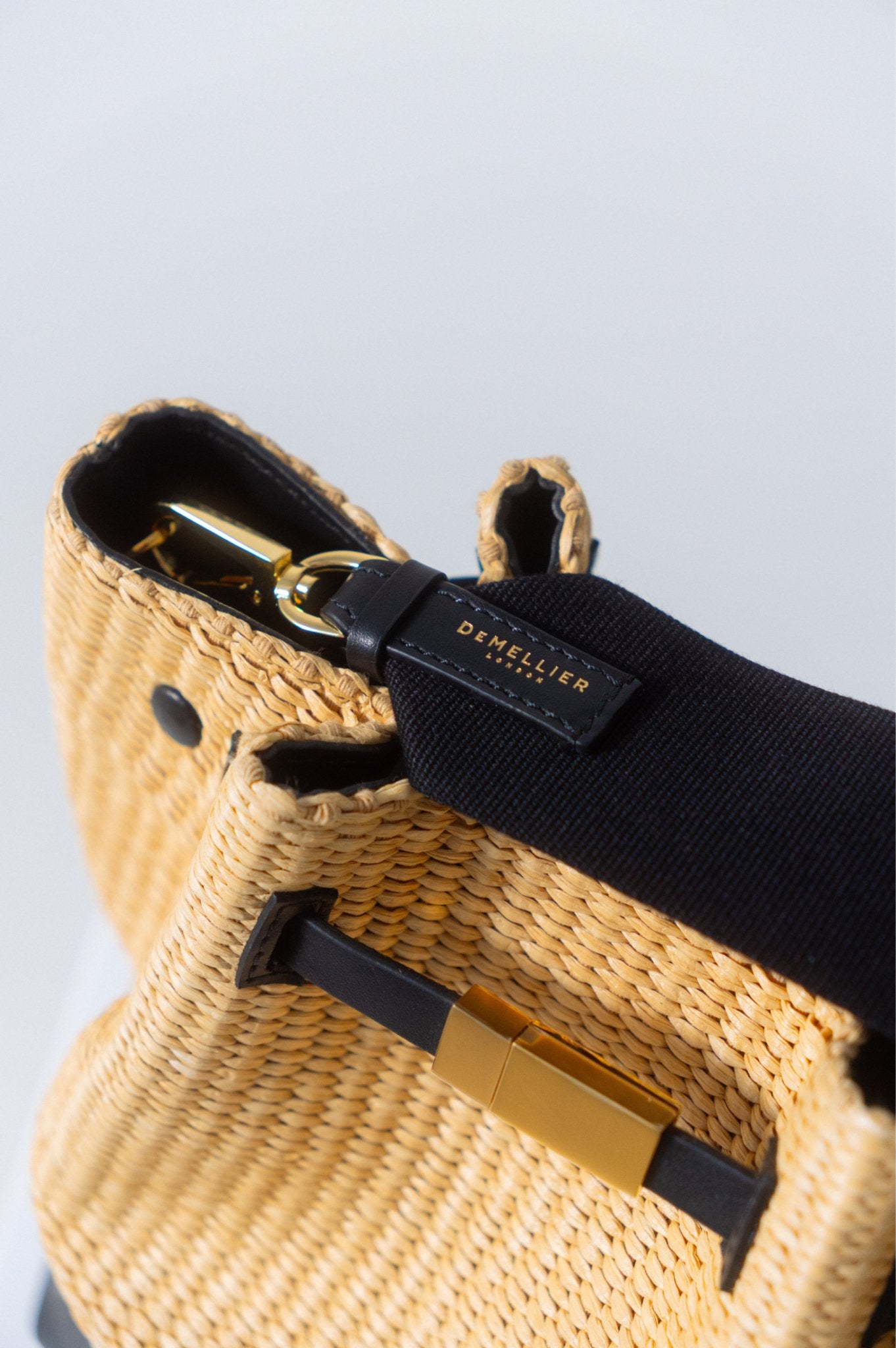 Bessette - DeMellier London 'New York Bucket Raffia Bag'