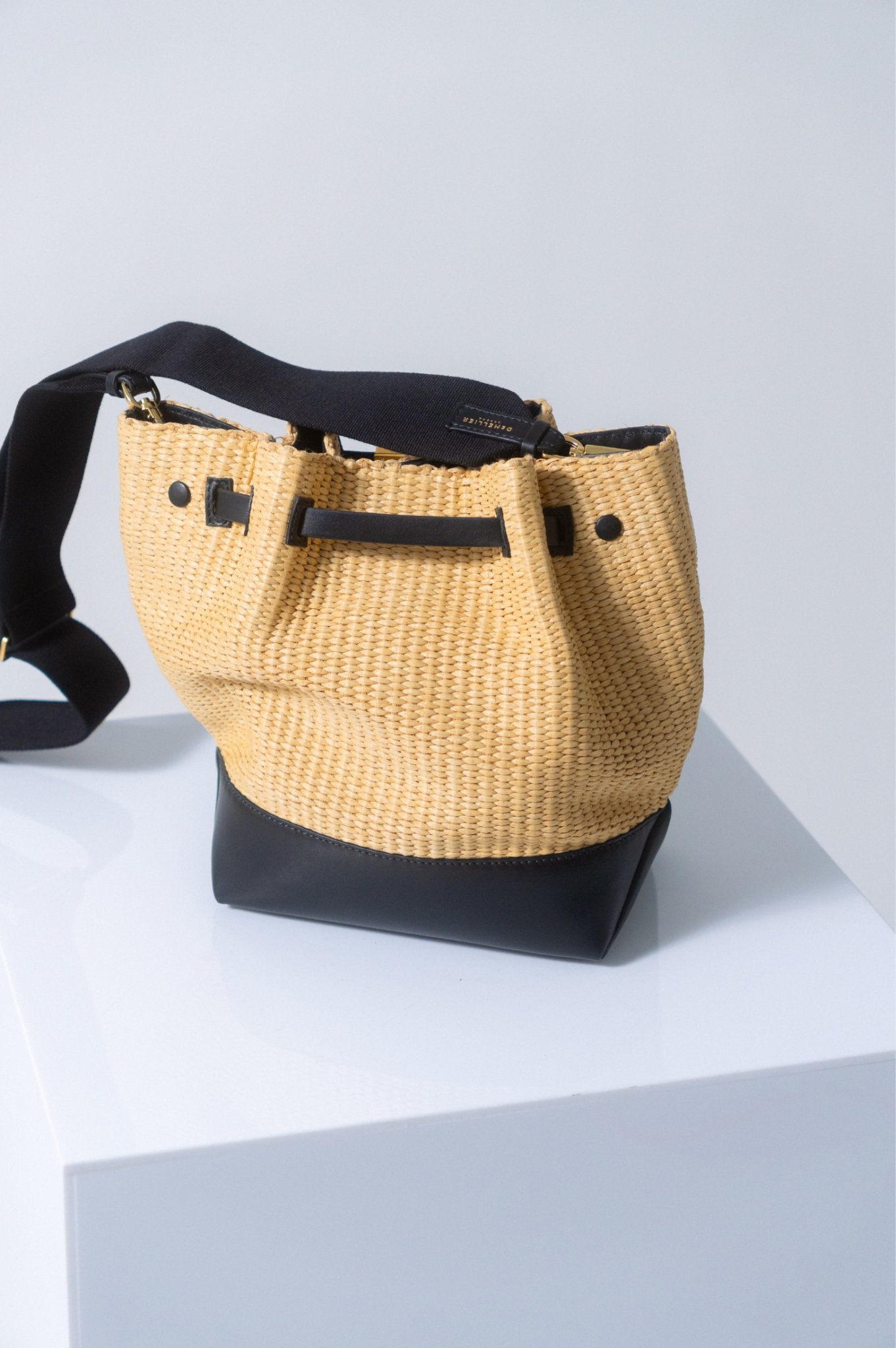 Bessette - DeMellier London 'New York Bucket Raffia Bag'