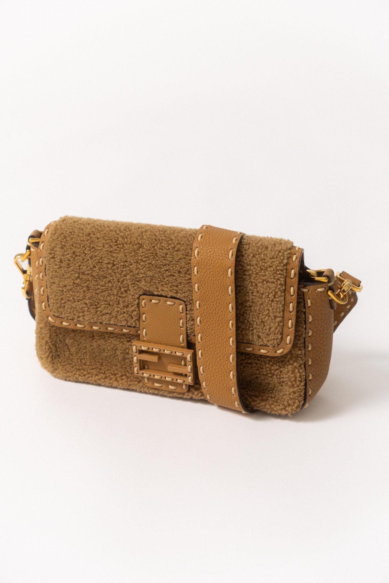 Bessette - Fendi Shearling Baguette Bag