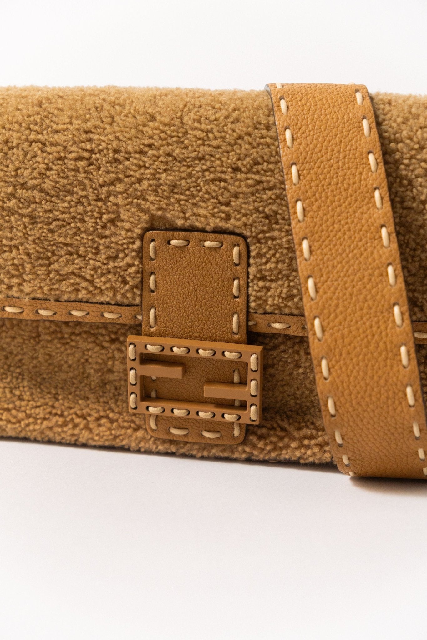 Bessette - Fendi Shearling Baguette Bag