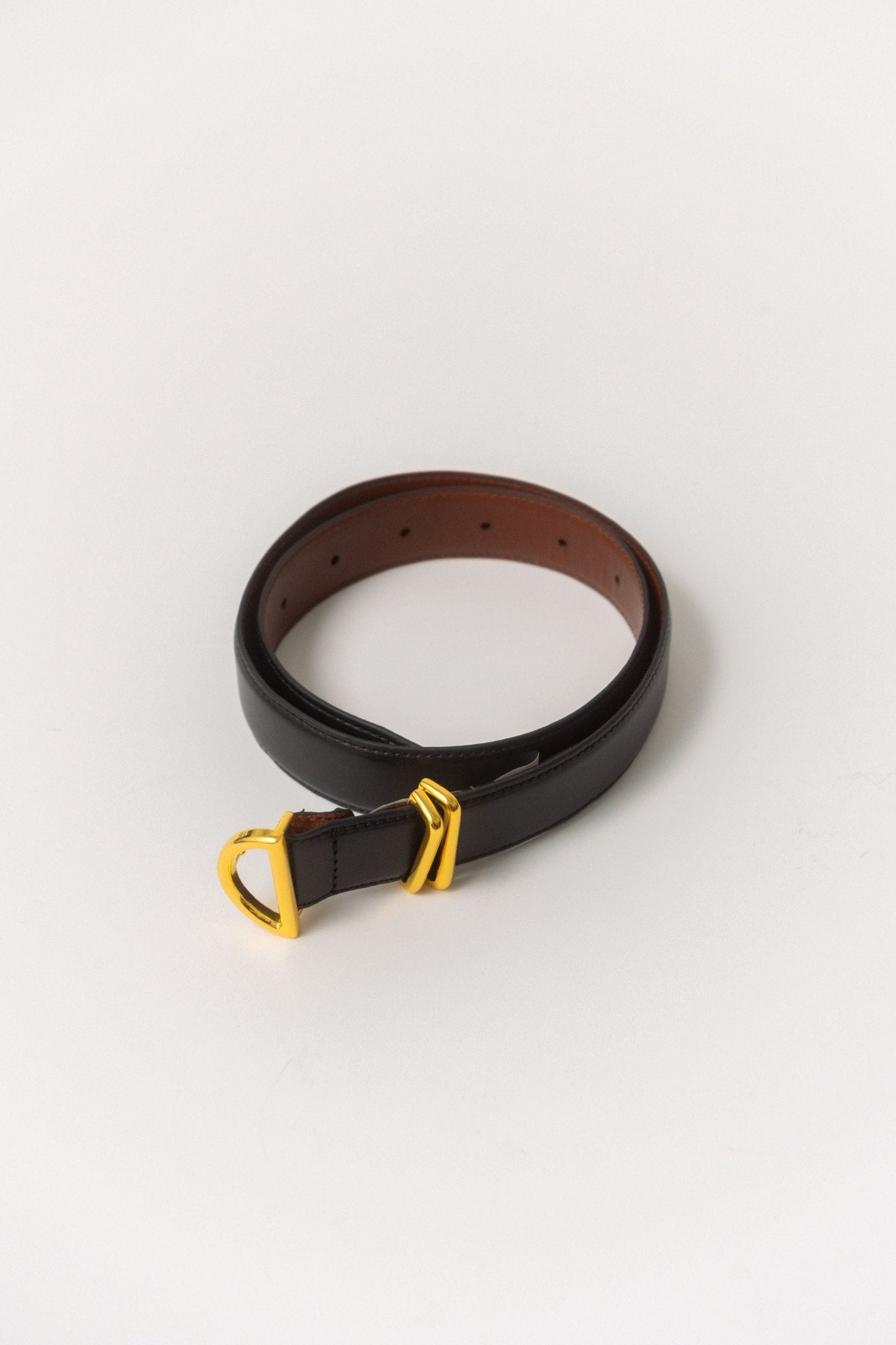 Frame - Frame Crescent Leather Belt (XS)