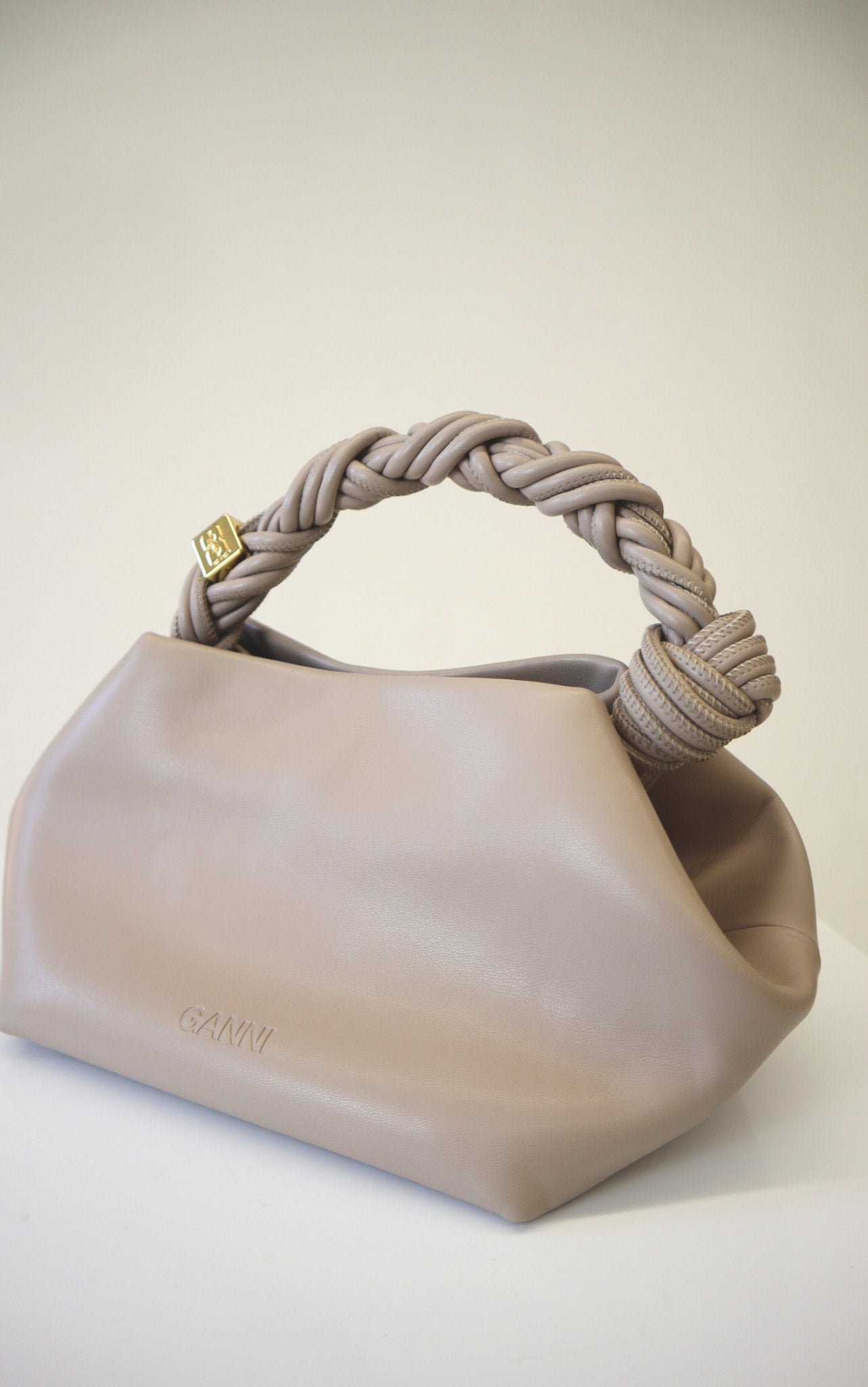 Bessette - Ganni Bou Twisted Top Handle Bag