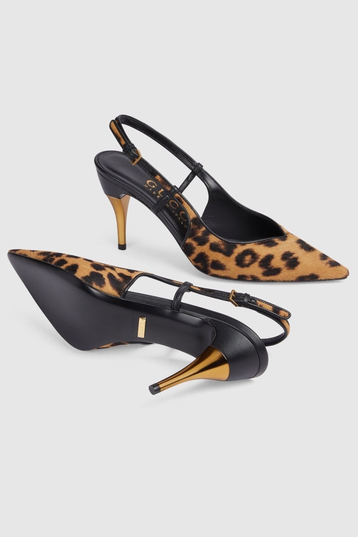 Gucci - Gucci Heeled Pumps in Leopard (36 EU)