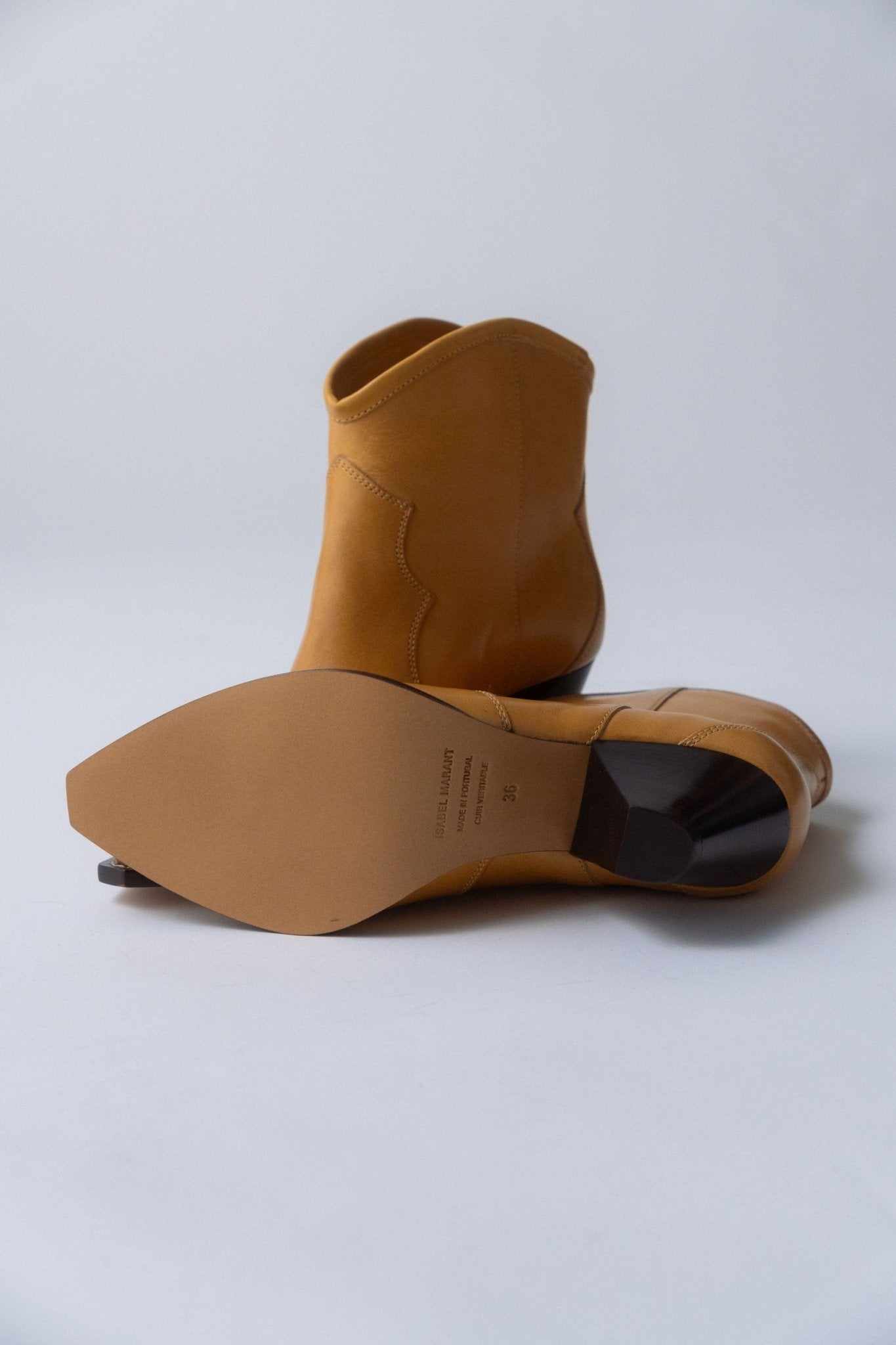Isabel Marant Darizo Leather Ankle Boots 36 EU