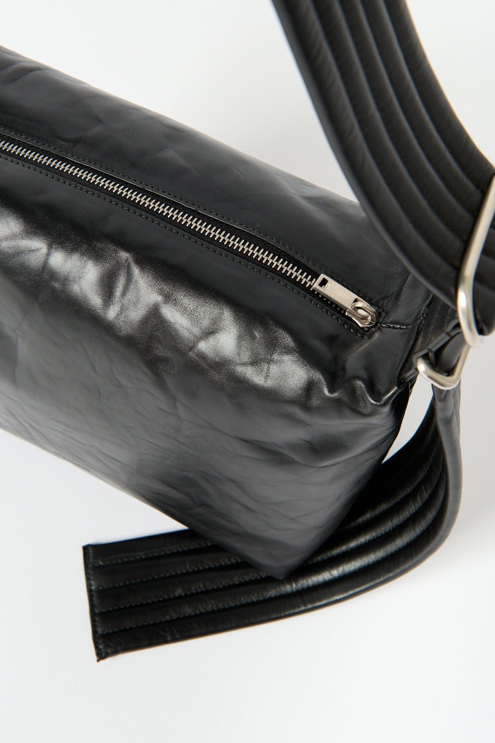 Jil Sander - Jil Sander Black Leather Cross - Body Bag