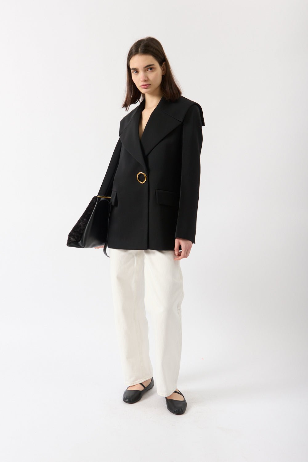 Jil Sander - Jil Sander Buckled Wool Blazer (34 FR & 38 FR)