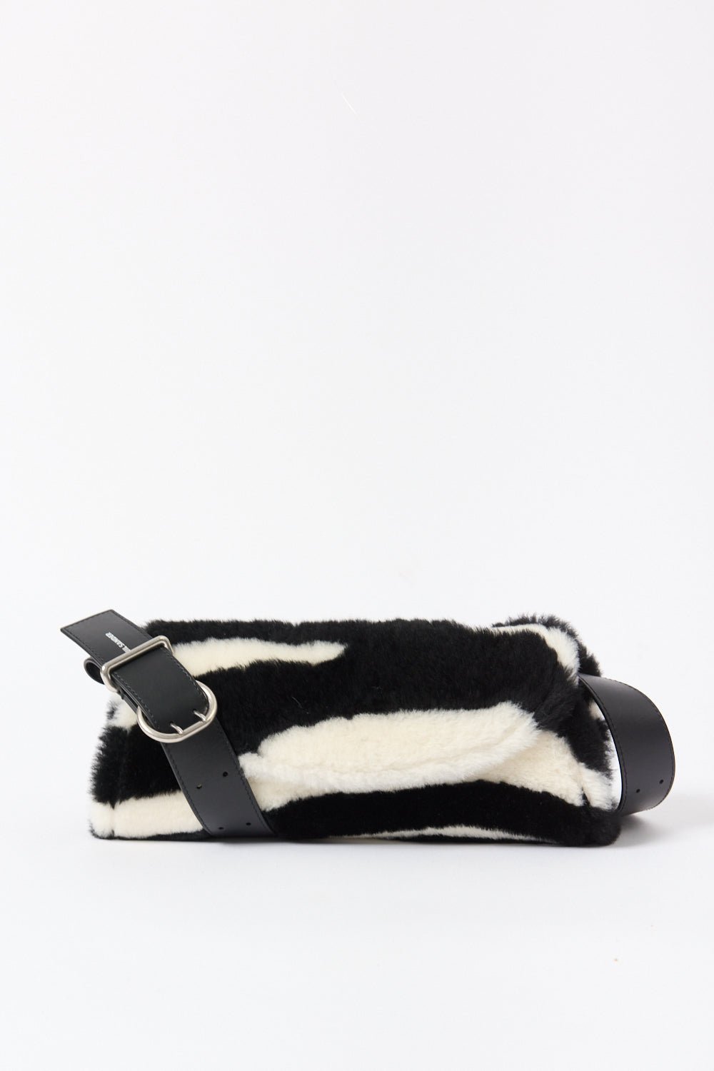 Jil Sander - Jil Sander Faux Fur Small Cannolo Bag