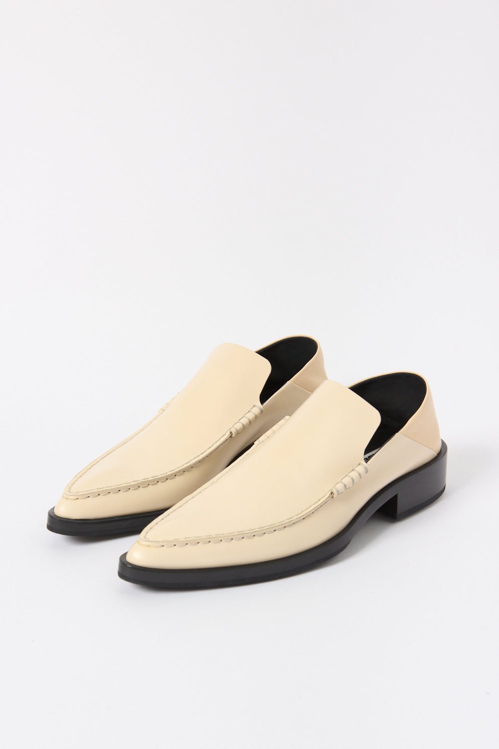 Jil Sander - Jil Sander Glossed - Leather Collapsible - Heel Loafers (40 EU & 41 EU)