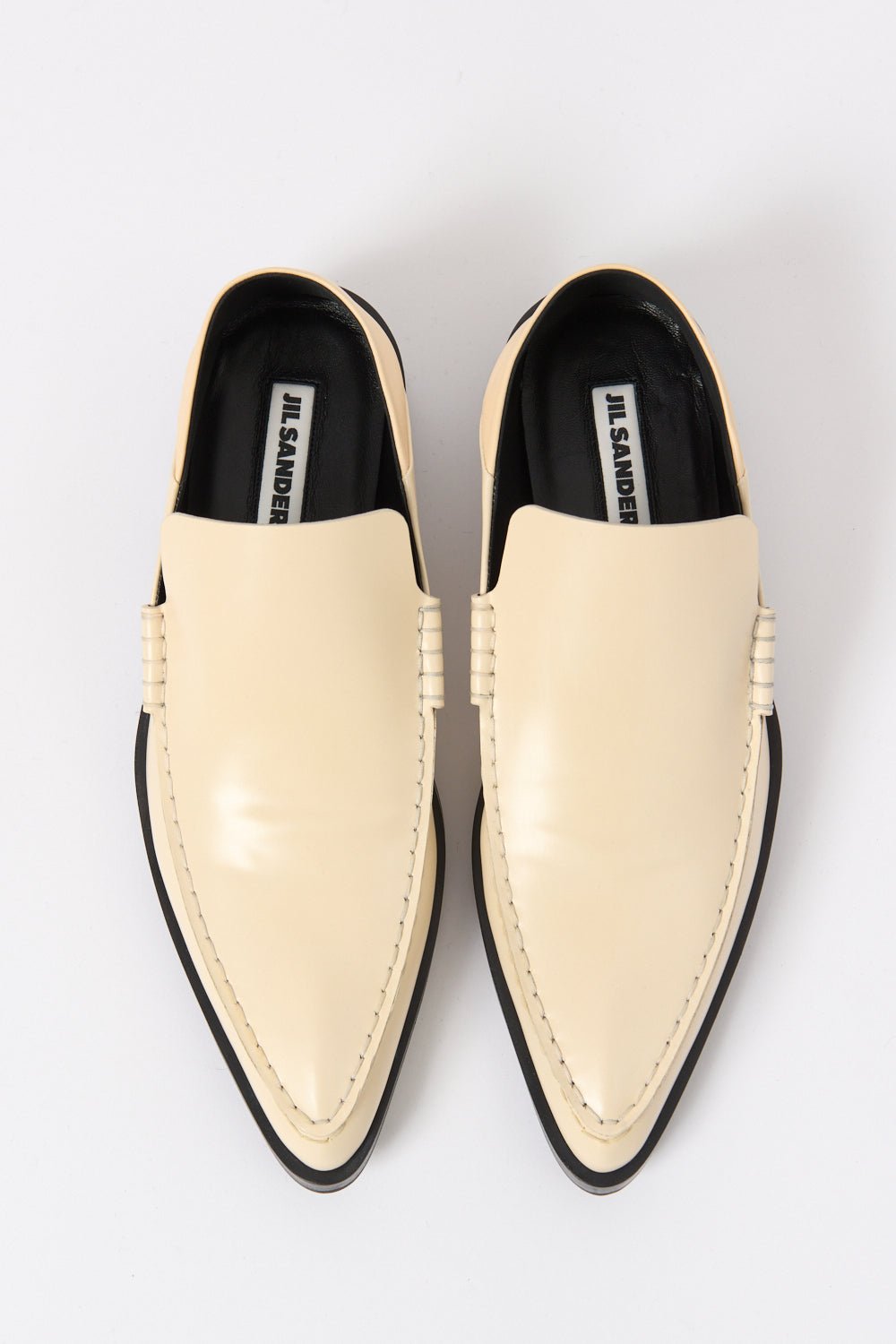 Jil Sander - Jil Sander Glossed - Leather Collapsible - Heel Loafers (40 EU & 41 EU)