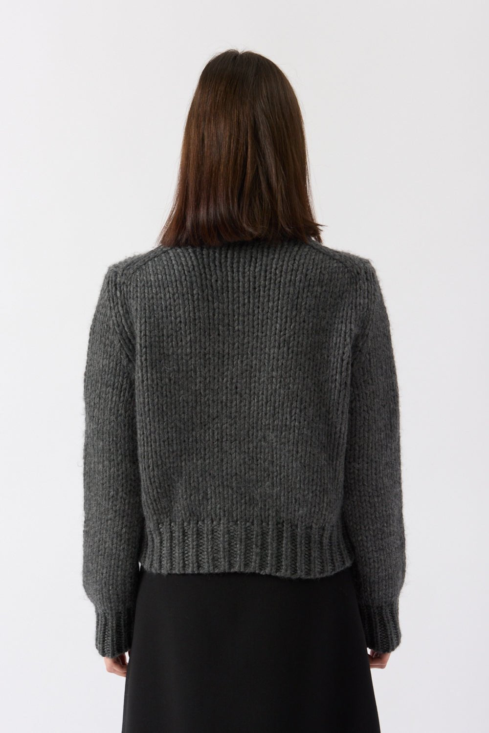 Jil Sander - Jil Sander Grey Wool Cardigan (36 FR & 38 FR)