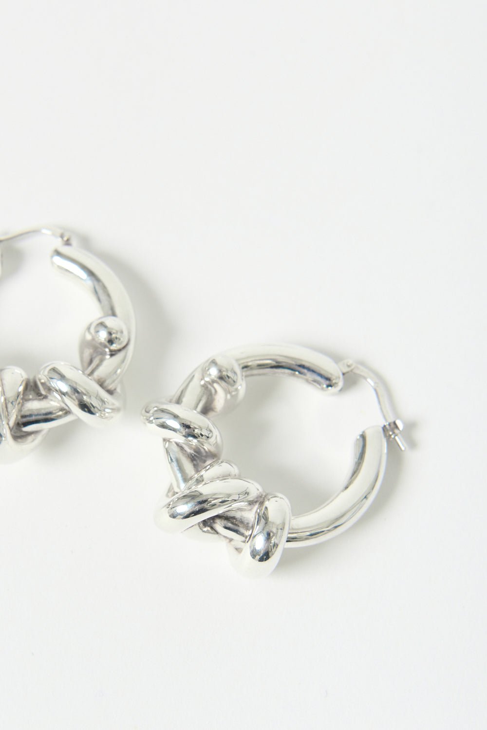 Jil Sander - Jil Sander Knot - Detail Hoop Earrings