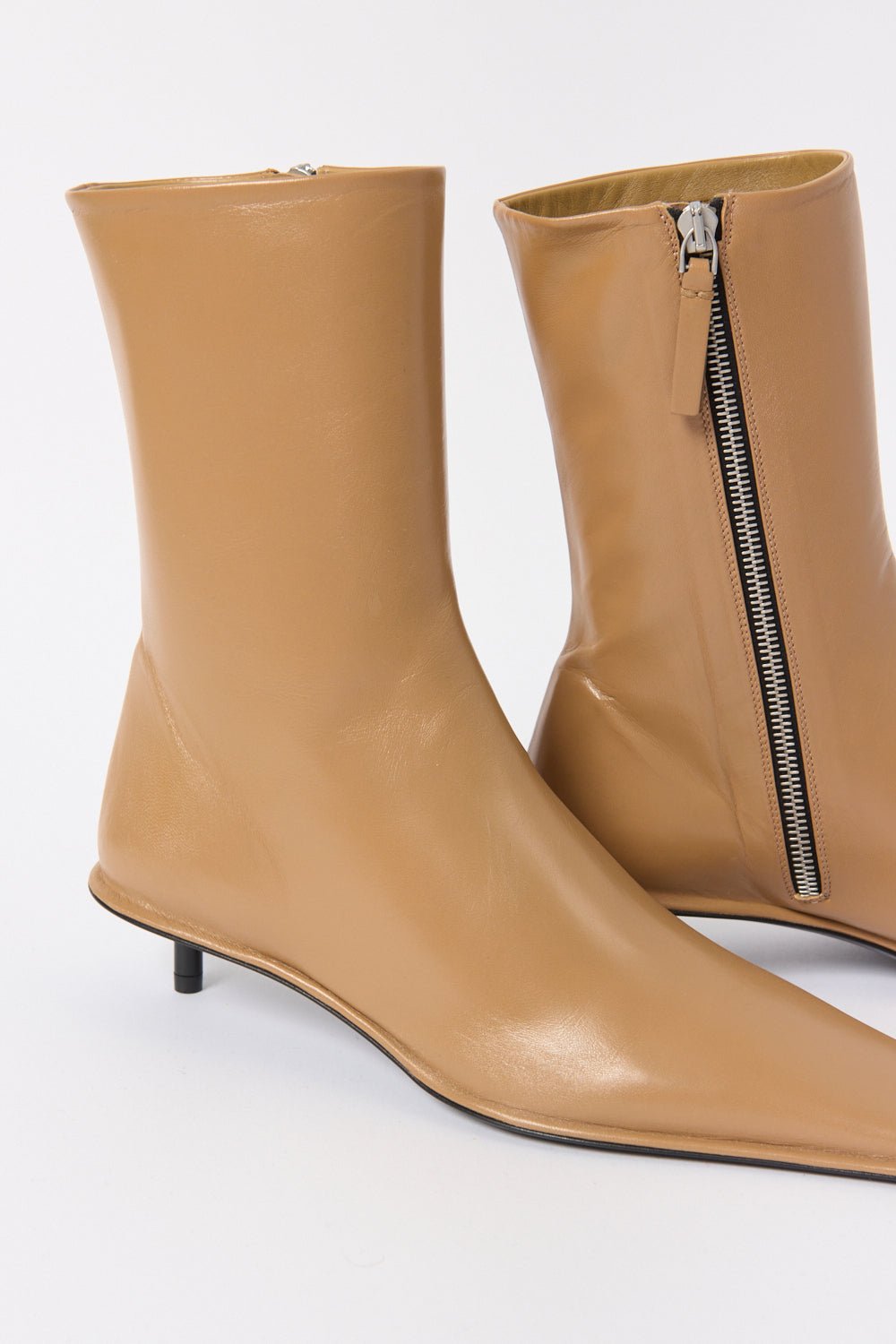 Jil Sander - Jil Sander Leather Ankle Boots (37 EU, 38 EU & 39 EU)