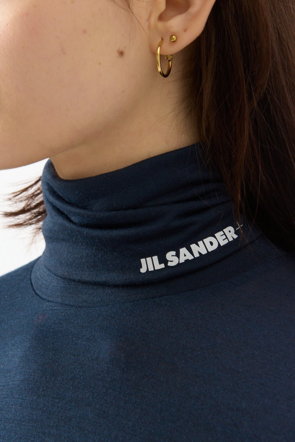 Jil Sander - Jil Sander+ Logo Turtleneck Sweater (Small, Medium)