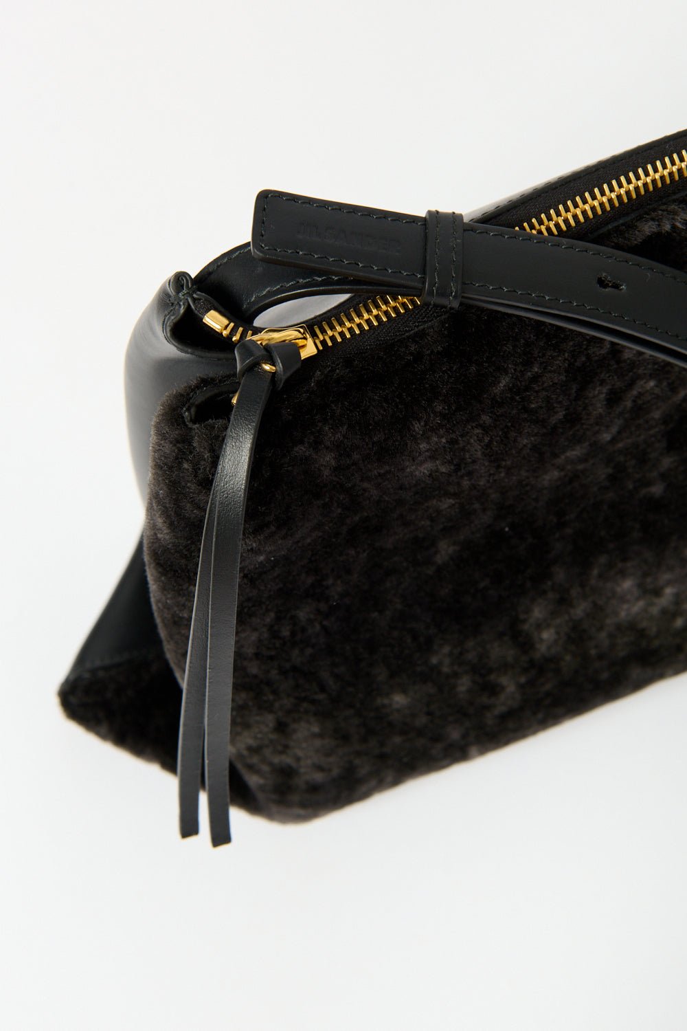 Jil Sander - Jil Sander Medium Shearling Empire Bag