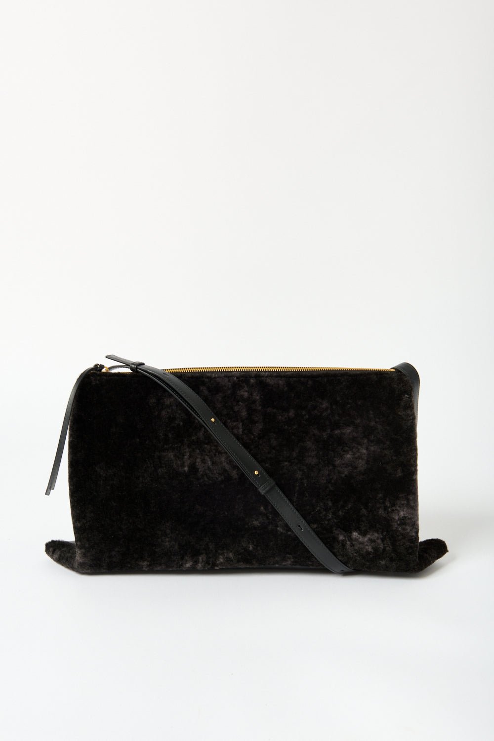 Jil Sander - Jil Sander Medium Shearling Empire Bag