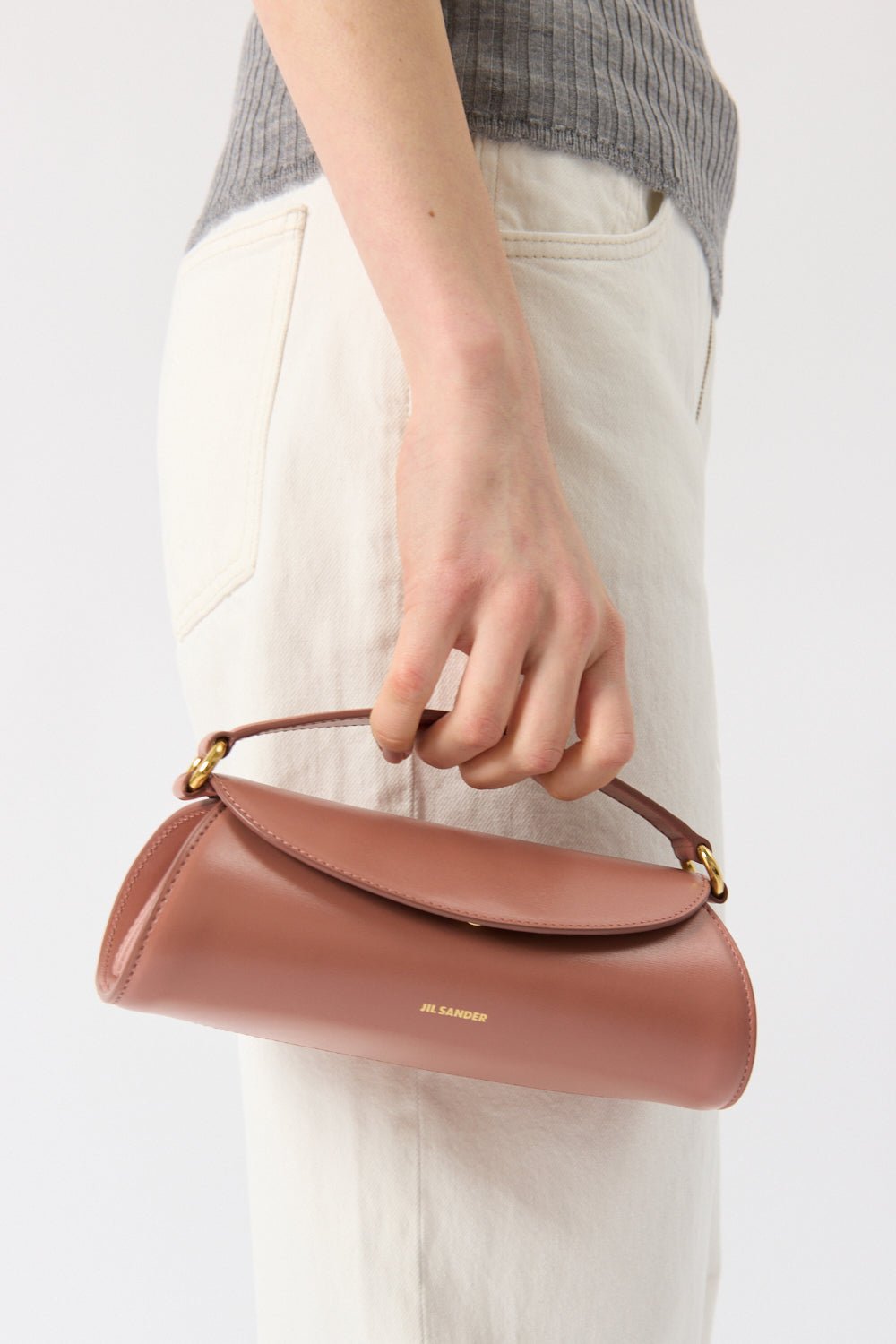 Jil Sander - Jil Sander Mini Cannolo Bag