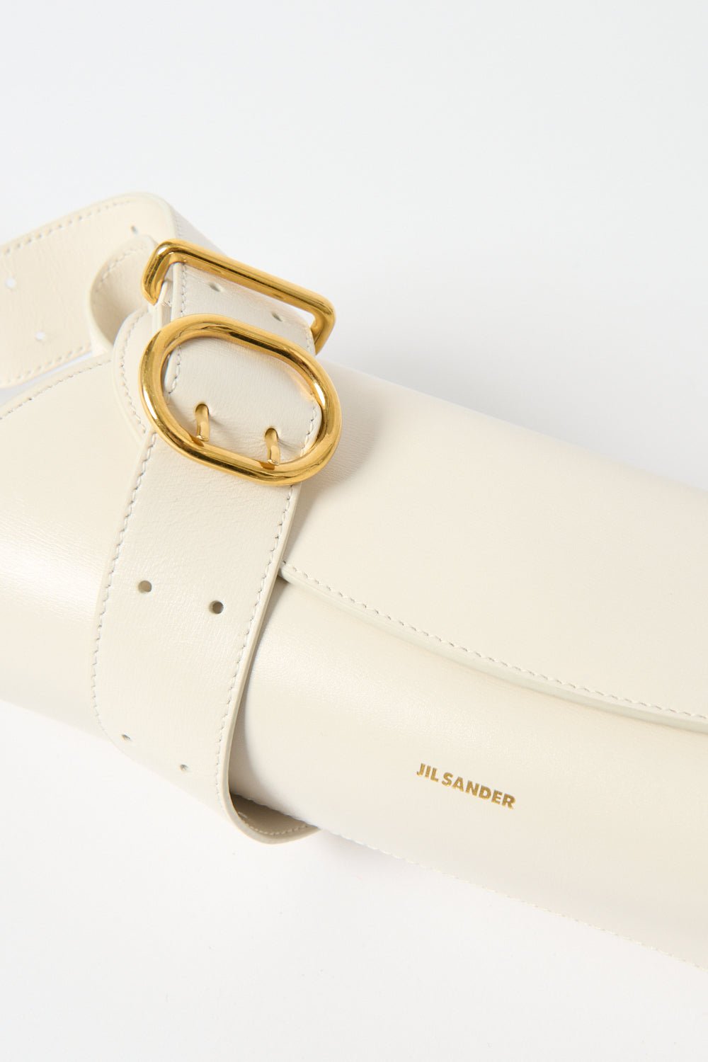 Jil Sander - Jil Sander Small Cannolo Bag White