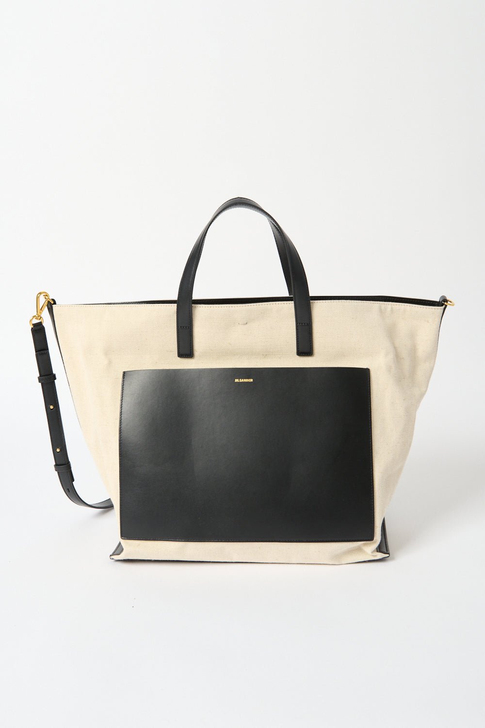 Jil Sander - Jil Sander Square Canvas Tote Bag