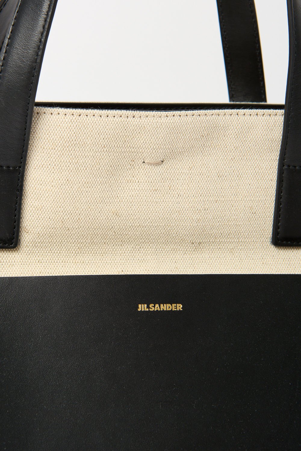 Jil Sander - Jil Sander Square Canvas Tote Bag