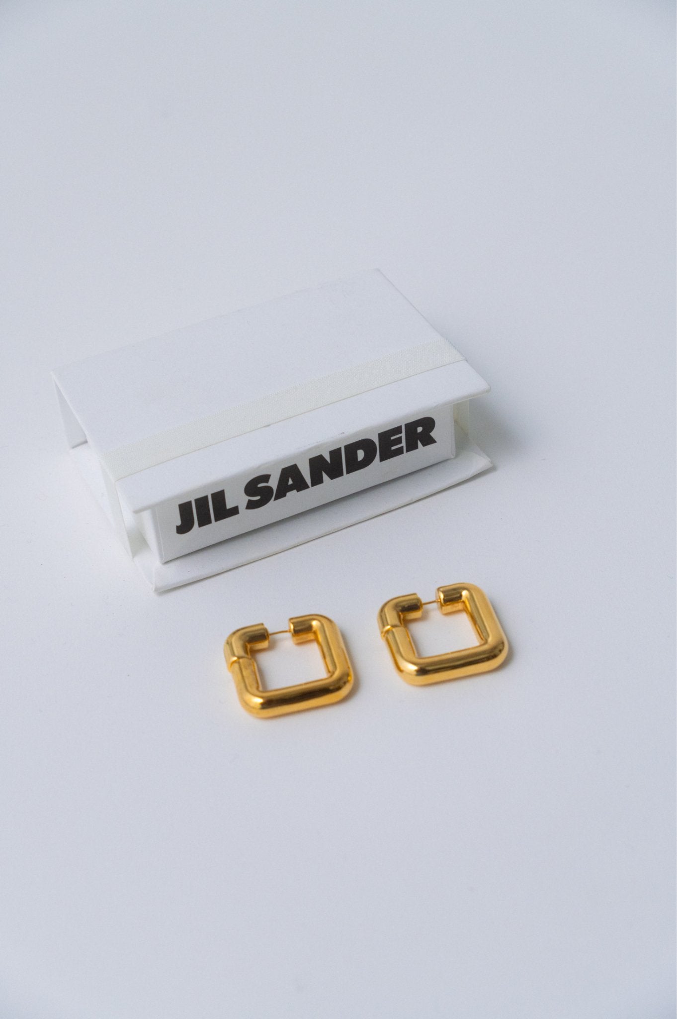 Bessette - Jil Sander Square Hoop Earrings