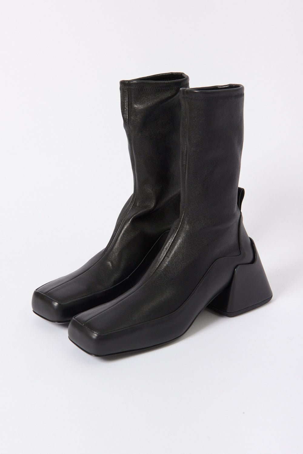 Jil Sander - Jil Sander Stretch Leather Ankle Boots (36 EU, 37 EU, 38 EU, 39 EU & 40 EU)