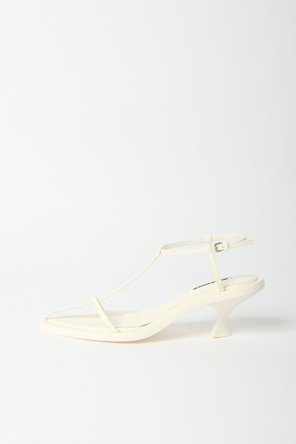 Jil Sander - Jil Sander White Strappy Sandal (38.5 EU)