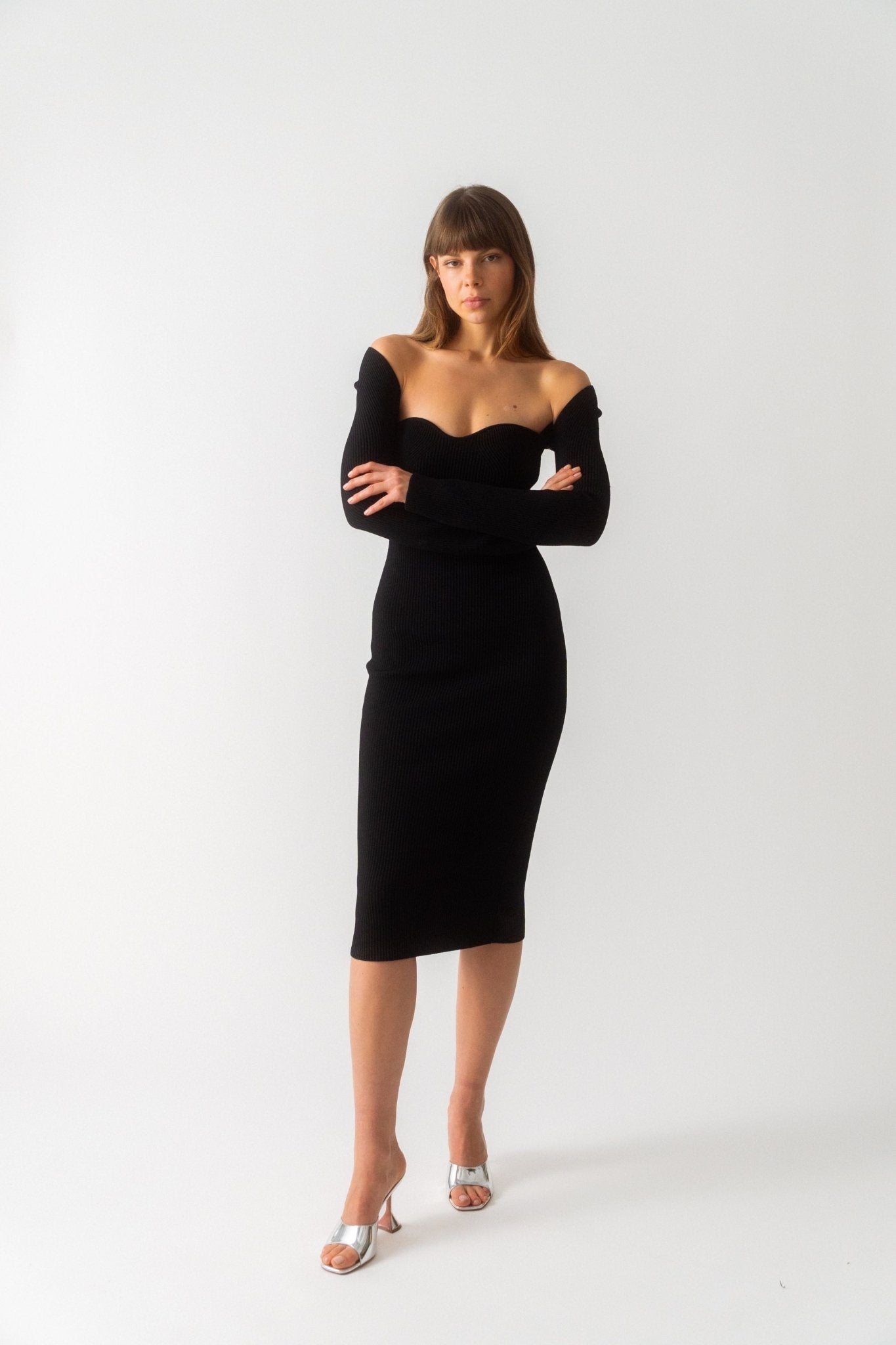 Bessette - Khaite Beth Ribbed Dress (Small)