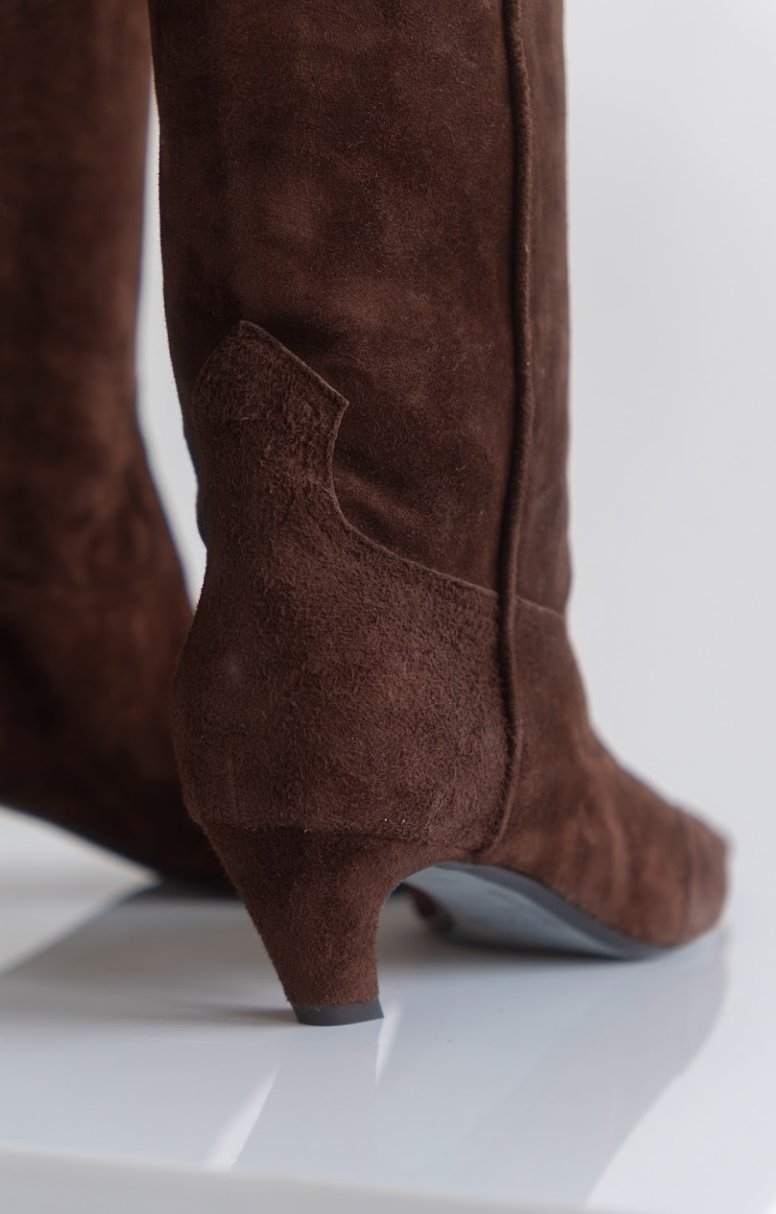 Bessette - Khaite Dallas 45 Suede Knee - High Boots (38.5 EU)