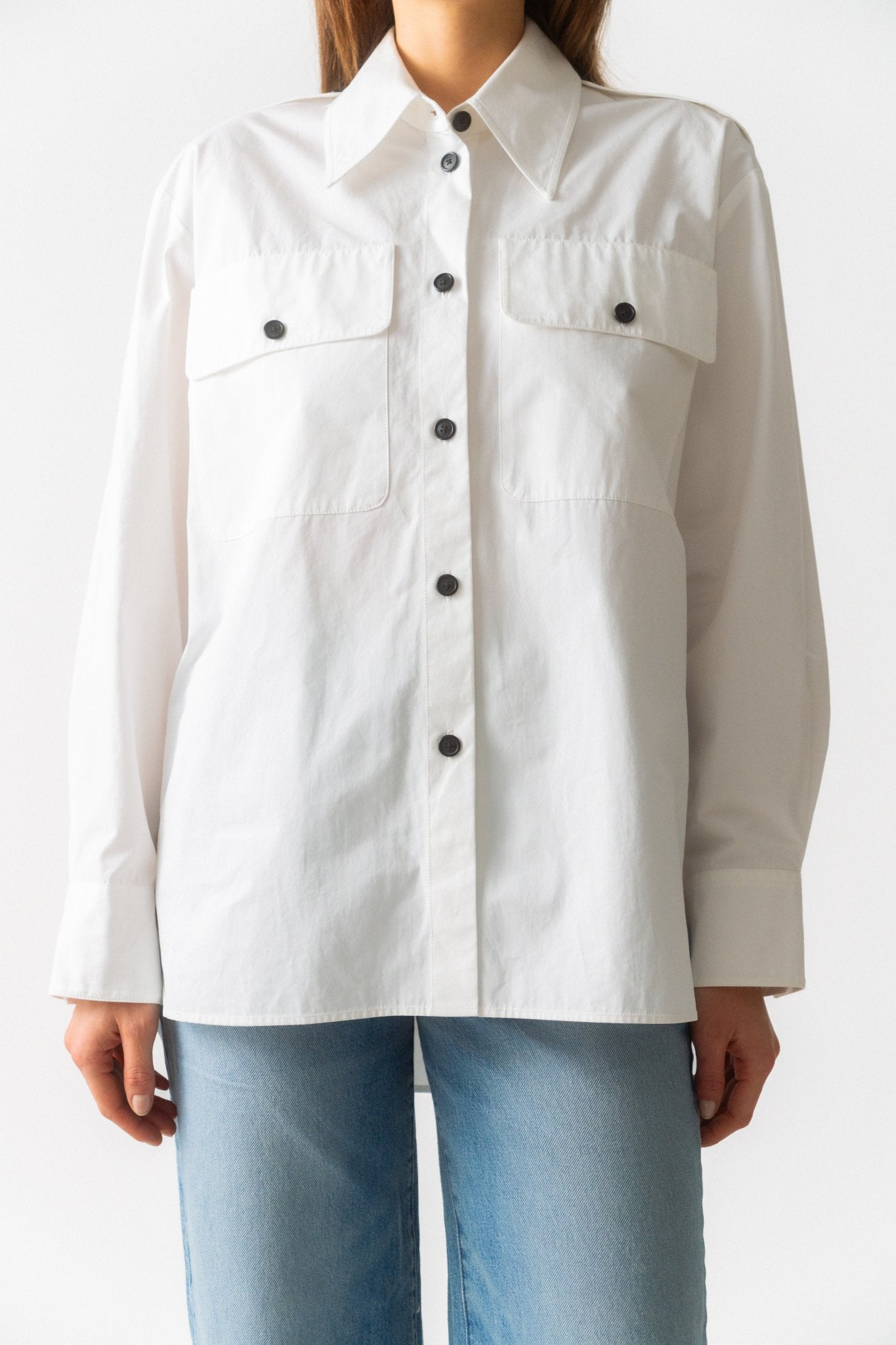 Khaite - Khaite Missa oversized cotton - poplin shirt (4 US)