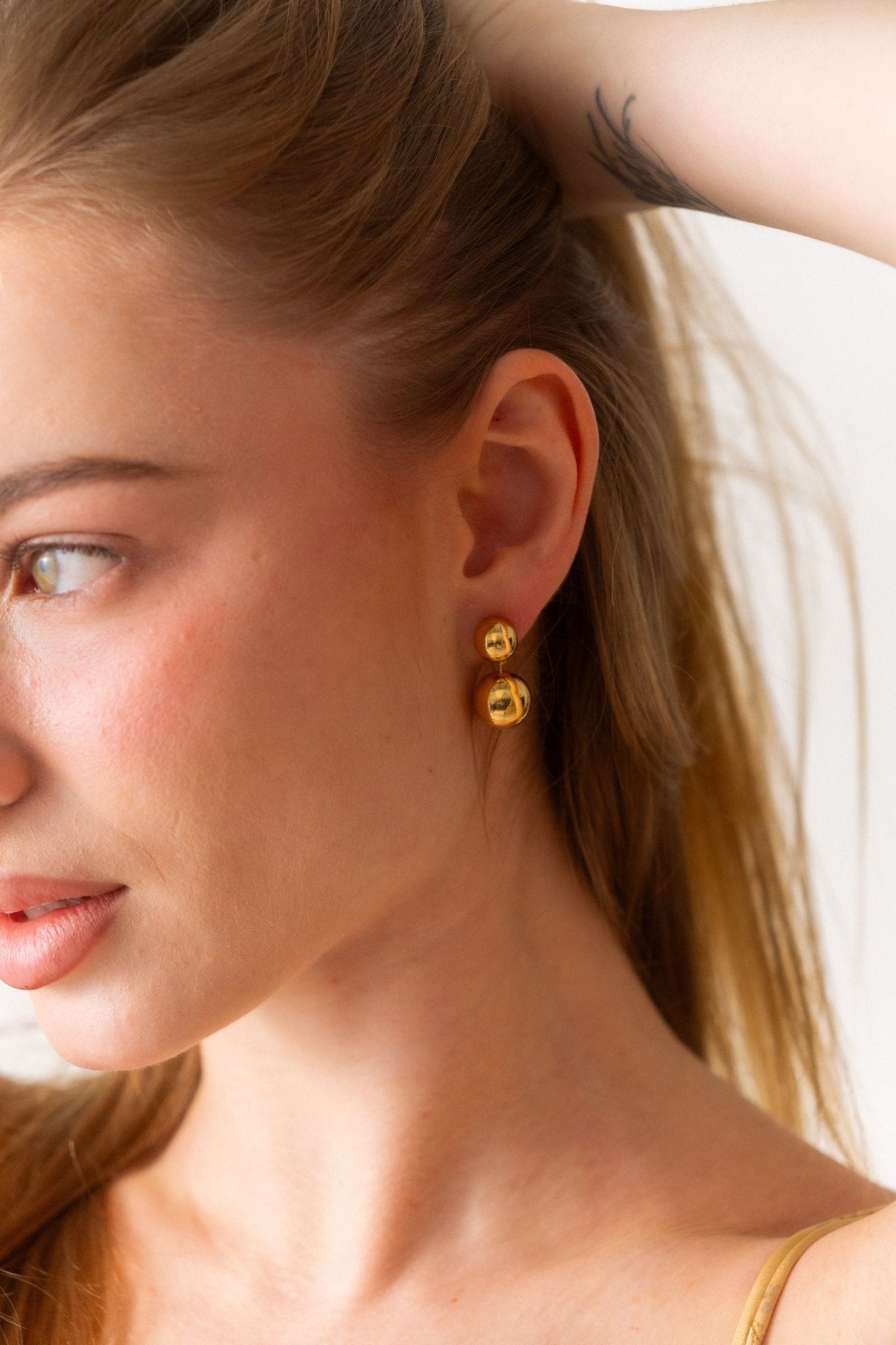 Lié Studio - Lié Studio THE CAROLINE EARRINGS in Gold